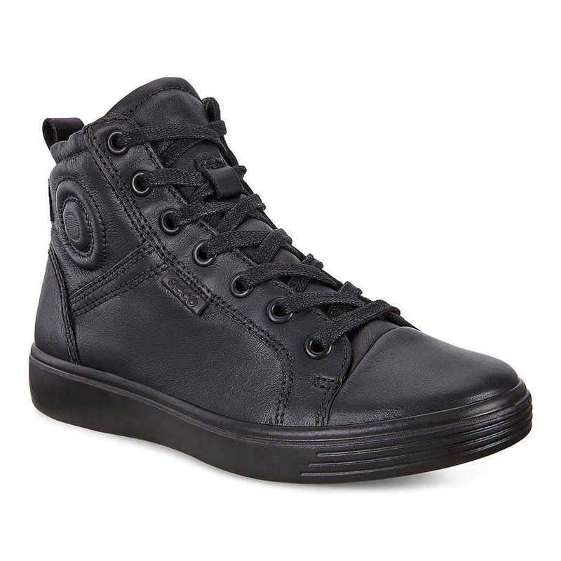 Kids Ecco S7 Teen - Boots Black - India EVYUIM632